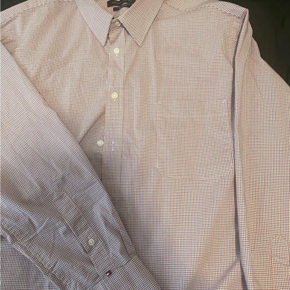 Tommy Hilfiger long sleeve dress shirt.